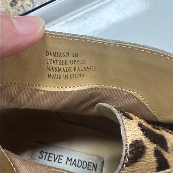 Steve Madden Leopard Boots Size 9 - Picture 6 of 16